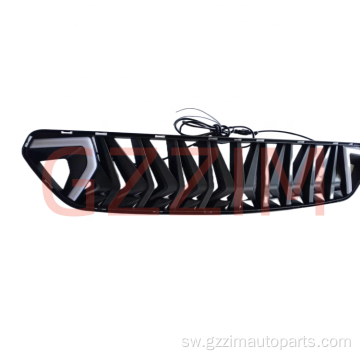 Mustang trt grille abs grille ya mbele ya plastiki